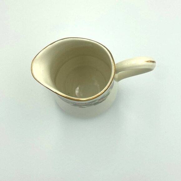 Marine Foundation Toys for Tots Sugar & Creamer Set Ivory Gilded Porcelain - Picture 5 of 6